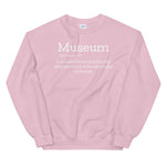 Load image into Gallery viewer, Museum Definition Unisex Sweatshirt
