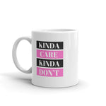 Load image into Gallery viewer, Kinda Care Kinda Don’t Mug
